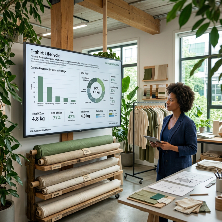 Measuring the Unseen: A Technical Framework for Calculating Product Carbon Footprints in Textile DPPs