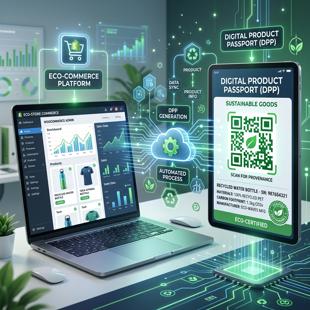 Shopify and WooCommerce Sync with EU DPP Registry