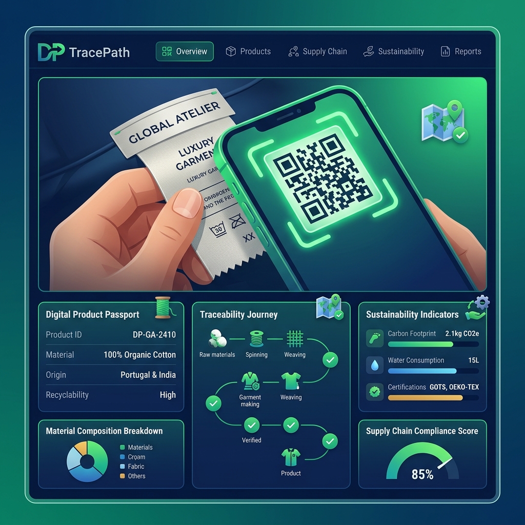 TracePath: The Premier Digital Product Passport (DPP) Provider for Fashion, Apparel, and Textiles