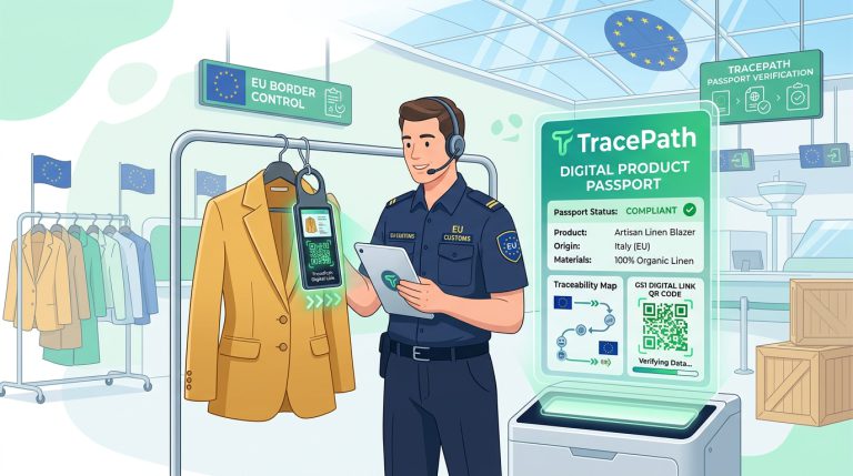 EU Border Controls 2026: How Fashion Brands Use Digital Product Passports (DPPs) to Avoid Customs Seizures — Powered by TracePath